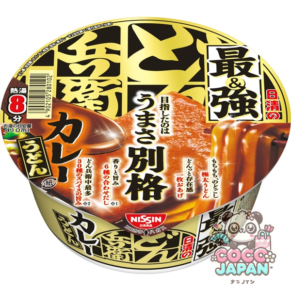 닛신 식품 닛신의 최강 돈 베에 카레 우동 94g