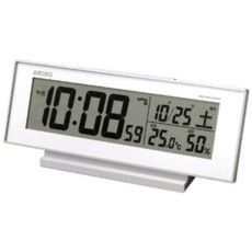 세이코 알람 탁상 시계 디지털 전파 SQ762W