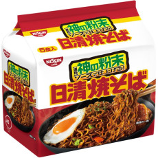 닛신식품 닛신야키소바(100g×5식) 500g
