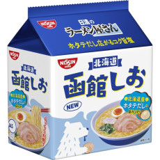 닛신 식품 닛신의 라면 가게 하코다테 시오 5 식 팩