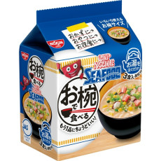 닛신 식품 그릇으로 먹는 컵 누들 해산물 (34g × 3P) 102g