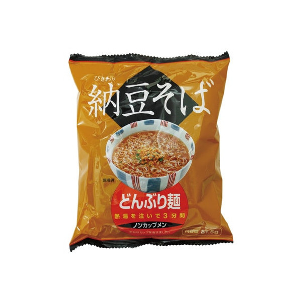 토에이 식품 돈부리면 낫토소바 81.5g