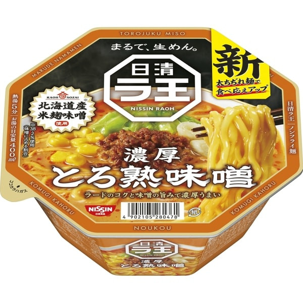 닛신 식품 닛신 라 왕 토로 숙 된장 118g