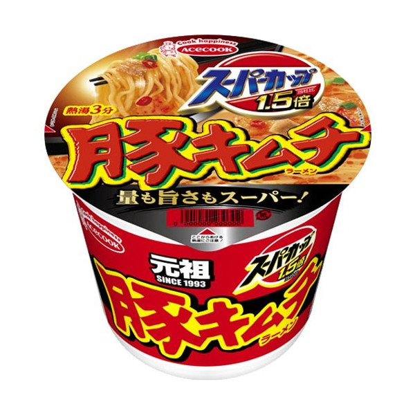 에이스콕 수퍼컵 1.5배 신·돼지 김치라면